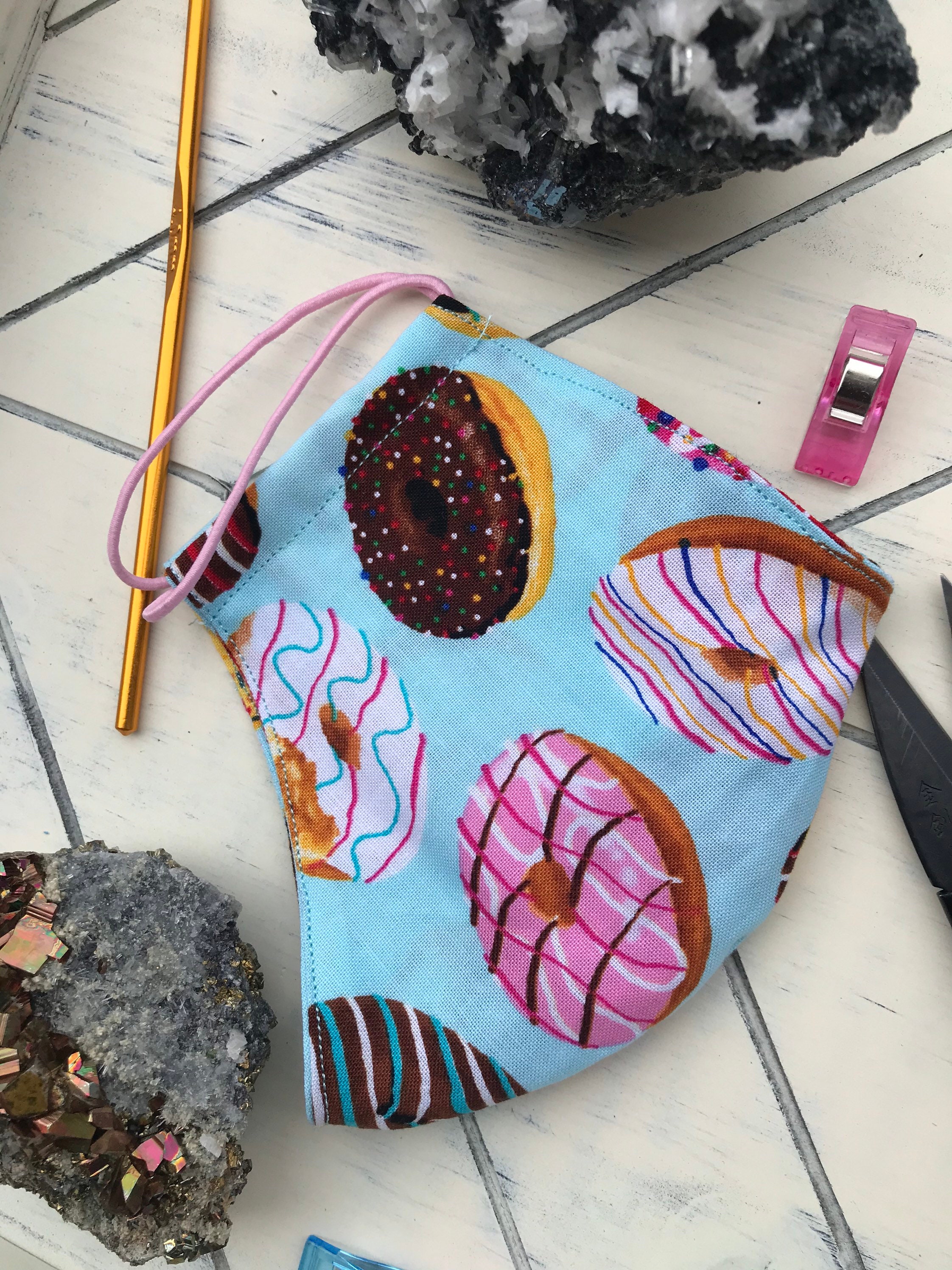 Handmade face mask for kids 8 to 10 years old. Etsy