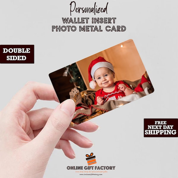 Metal Card Picture Wallet - Etsy