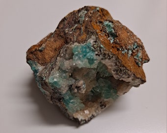 Small Aurichalcite Nodule with crystal cavity, 2"x2"x1.5"