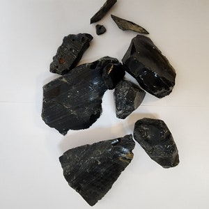 Small Obsidian chunks by the ounce