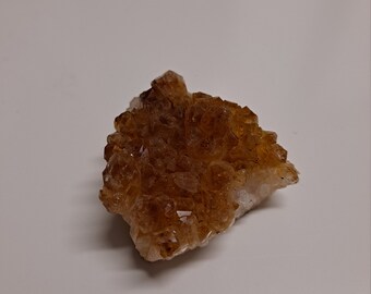 Small Orange Citrine Quartz Cluster 2" x 1.5" x 1"