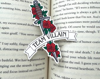 Team Villain Vinyl Sticker