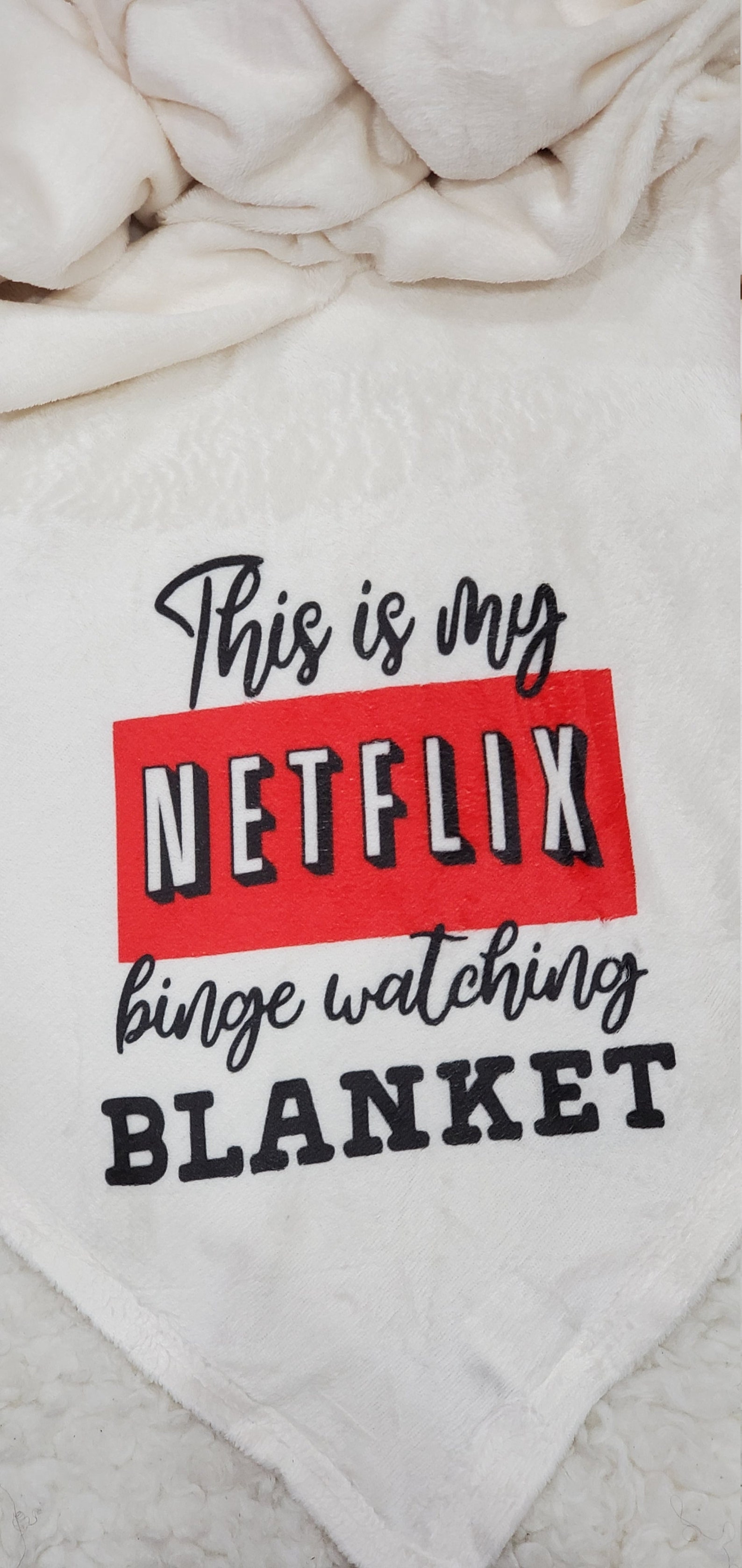 My Netflix Throw Blanket Etsy