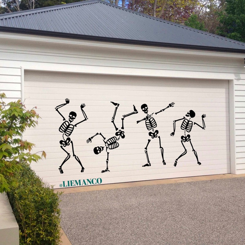 Halloween Garage Door Decals