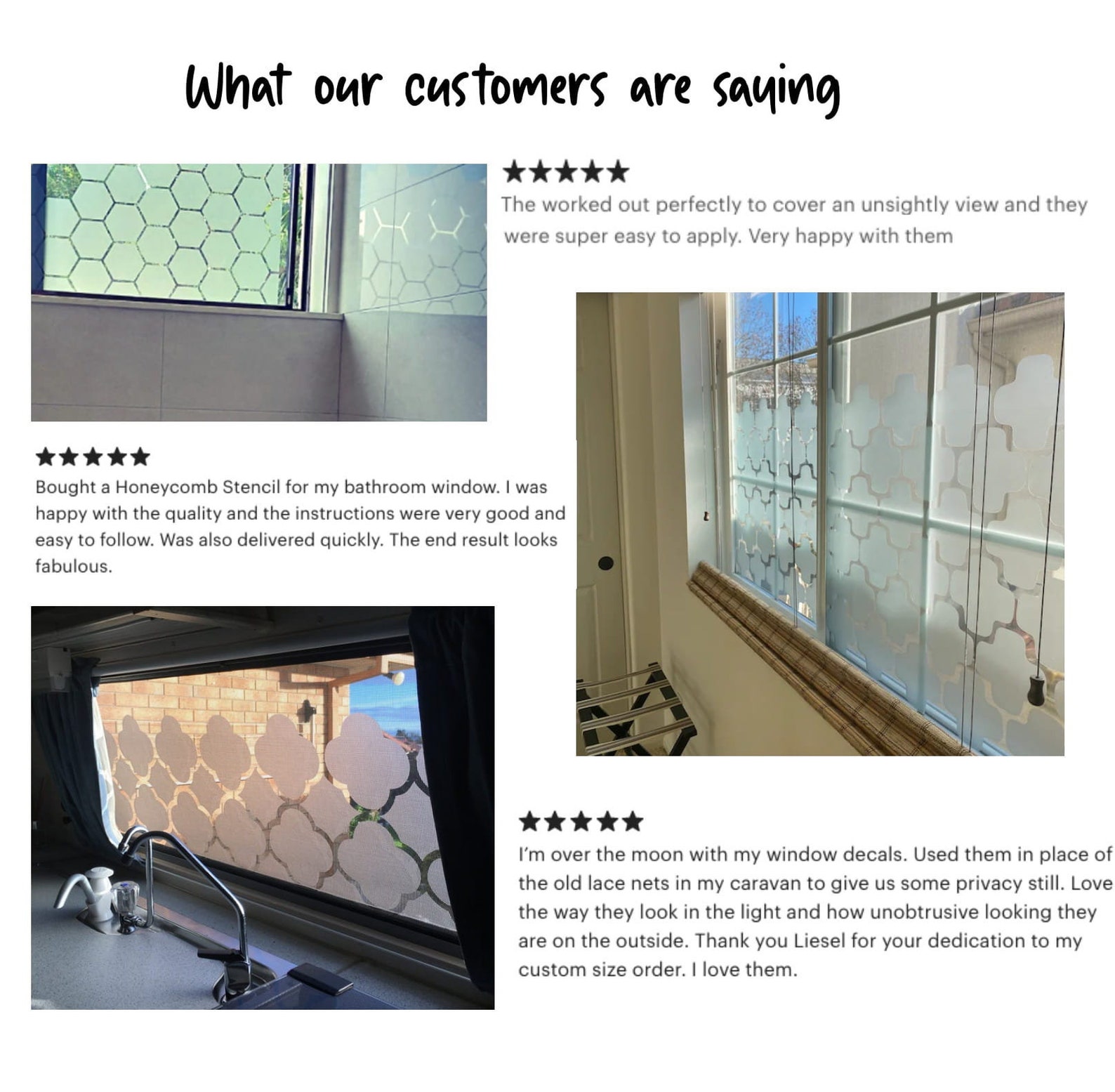 WAVE Frosted Window Film, Privacy Vinyl Decal for Glass Door, Shower ...