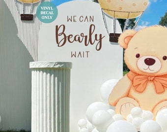Oh Baby Sign Sticker For Baby Shower – Large Vinyl Decal For Backdrop & Balloon Arch - View #3