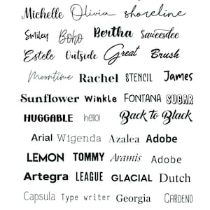 Custom Wall Vinyl Lettering, Custom Quote Text Logo Decal, Personalised