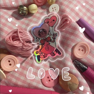 Love Clown Sticker