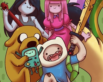 Adventure Time Print