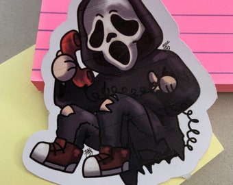 Slasher Stickers - Ghostface Sticker