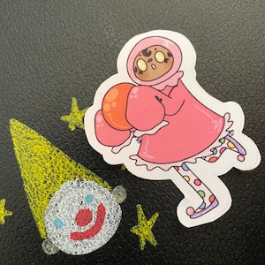 Food Clowns - Gumball Clown Sticker