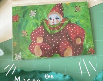Mason the Clown Print