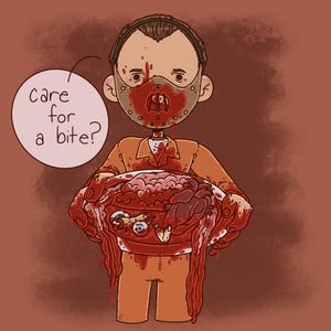 Hannibal Lector - Chef&#39;s Choice Print