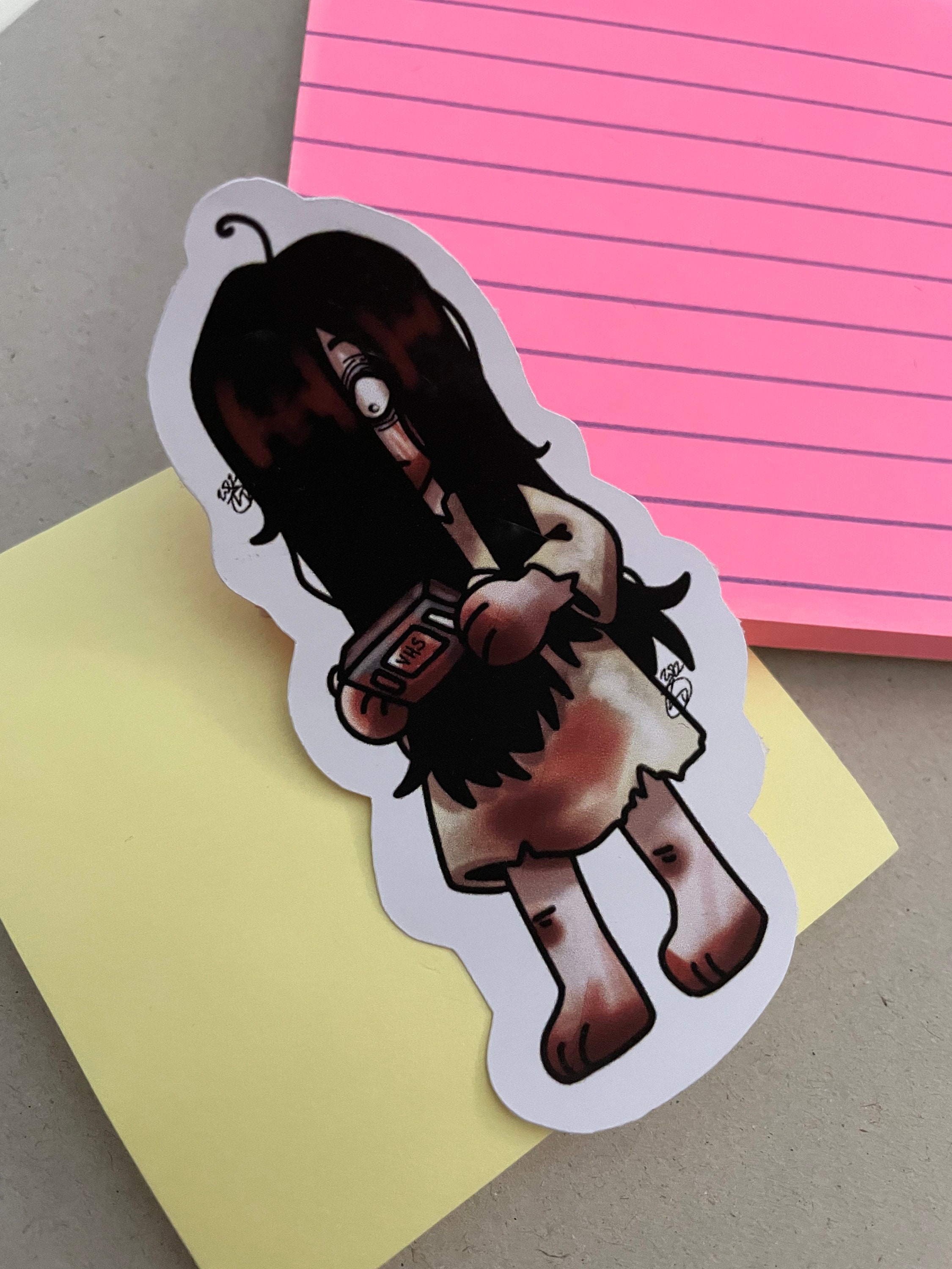 Kid Slasher Sticker Slasher Stickers - Sadako Sticker - Etsy