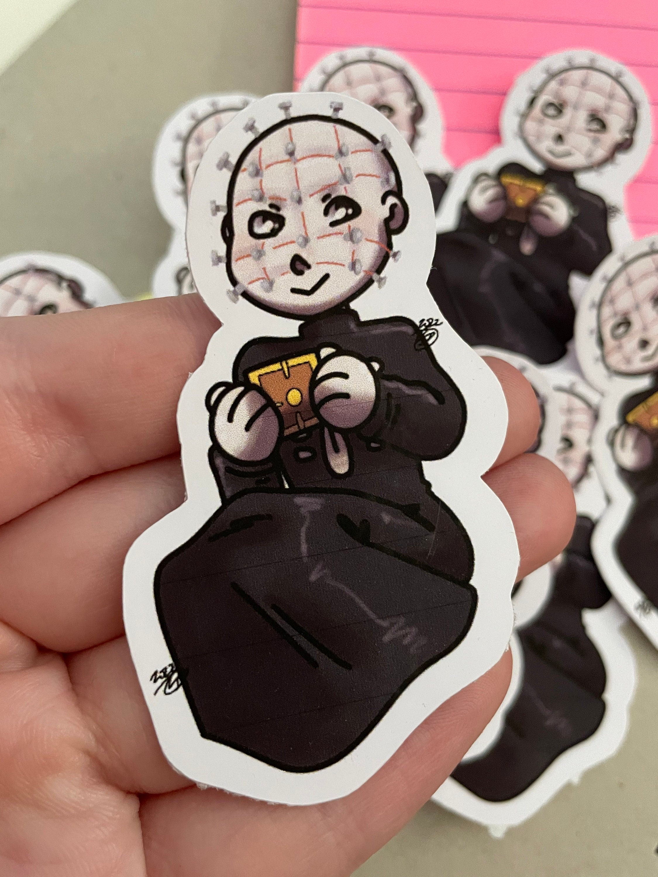 Mini Slasher Sticker Slasher Stickers - Pinhead Sticker - Etsy