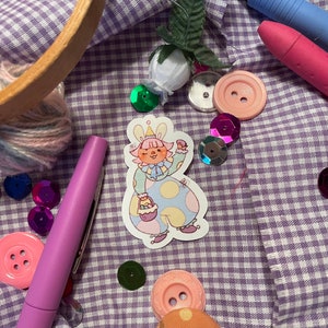 Easter Clown Sticker - Hoppy