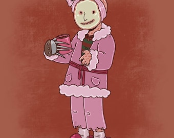 Freddy Krueger - Self Care Night Print