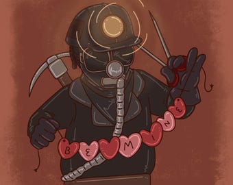 Harry Warden - Valentine's Day Print