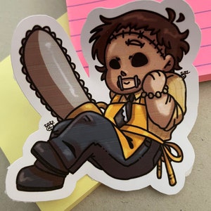 Slasher Stickers - Leatherface Sticker