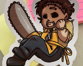 Slasher Stickers - Leatherface Sticker