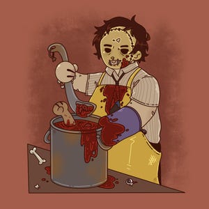 Leatherface - Bubba&#39;s Stew Print