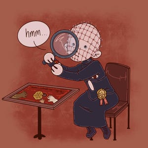 Pinhead - Puzzle Boy Print