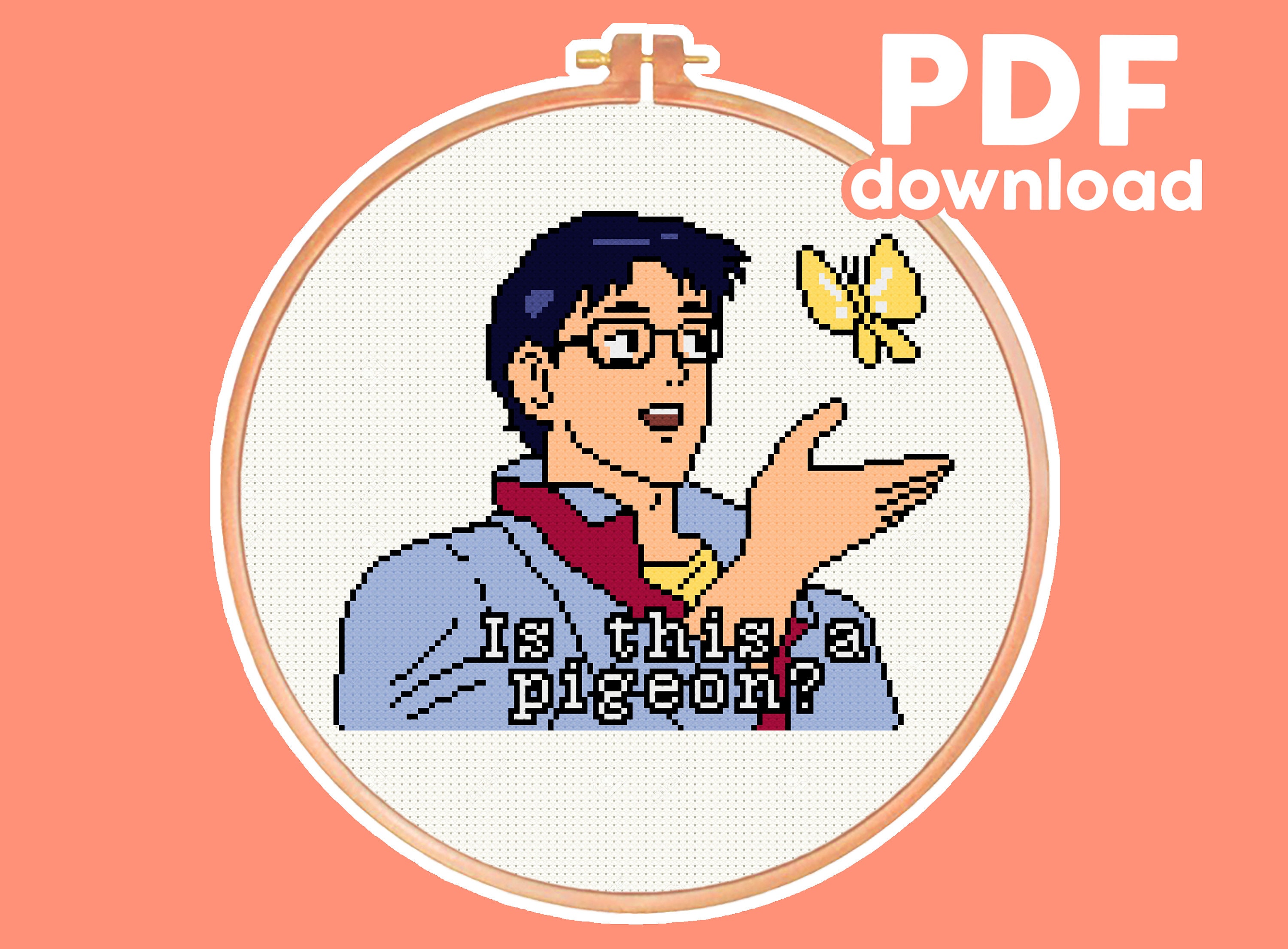 Is This A Pigeon Anime Guy With Butterfly Meme Funny Etsy