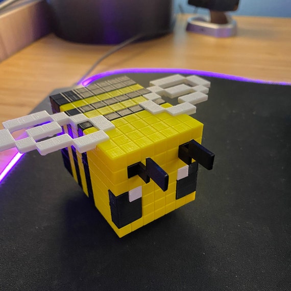 I made bee Minecraft papercraft : r/Minecraft