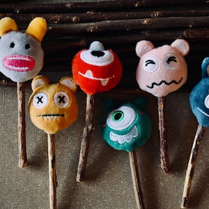 Sucettes Peluche Jouet Chat Chaton avec Herbe à Chat & Matatabi
