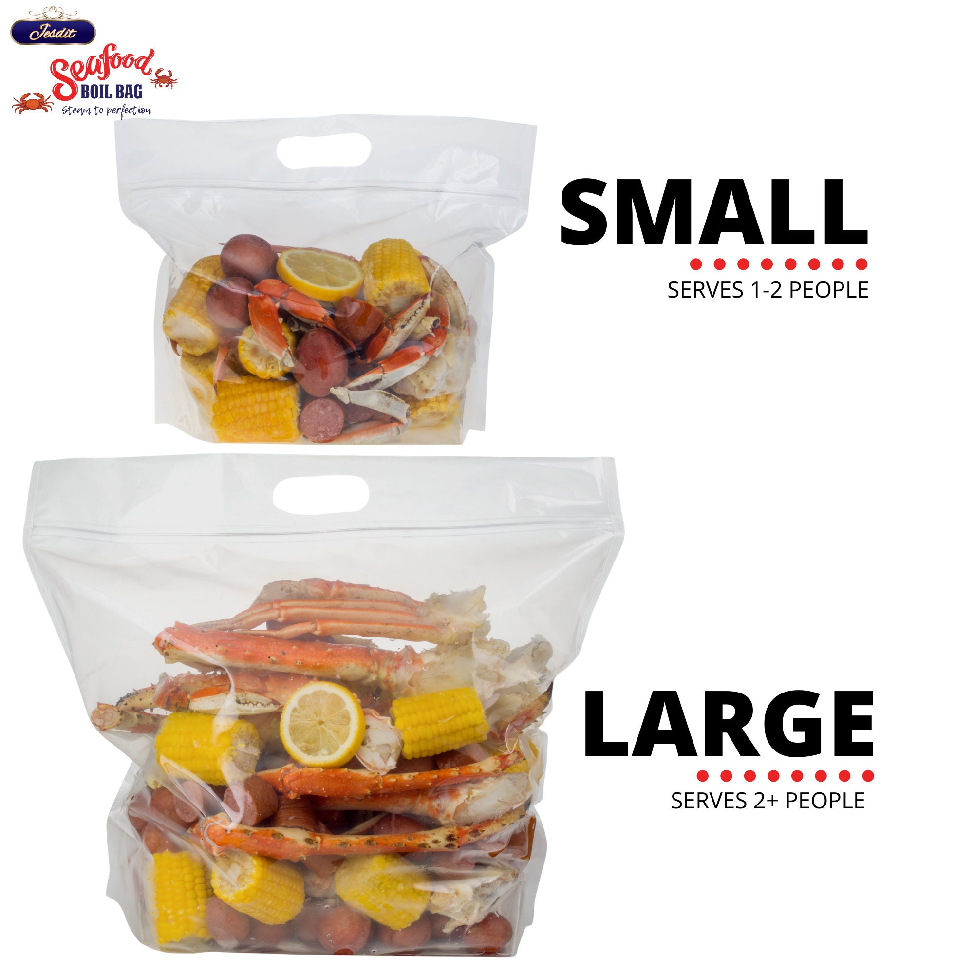 Jesdit Seafood Boil Bag PACK OF 5 Etsy