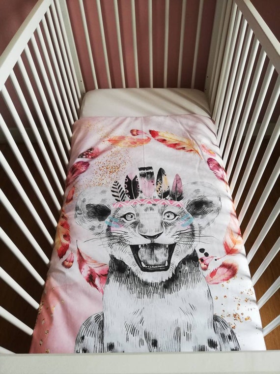Lioness Blanket and Feather Crown Etsy Canada