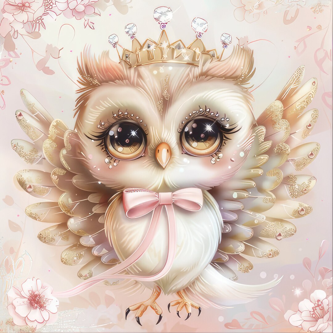 Pink Owl Princess Blanket - Etsy