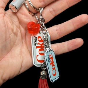 Diet Coke Keychain Etsy