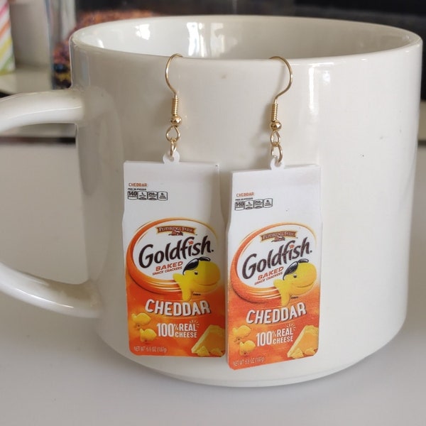 Goldfish Cracker Earrings