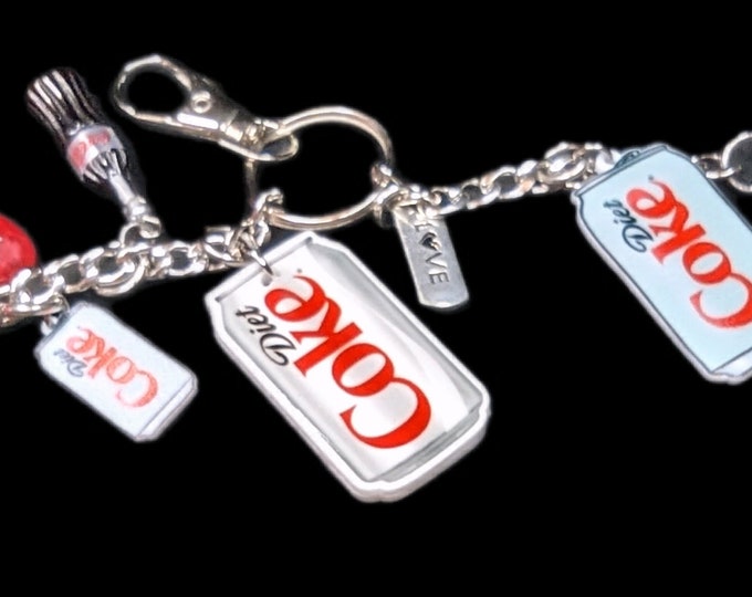 Diet Coke Keychain Etsy