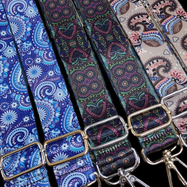 Multi Print Guitar Straps