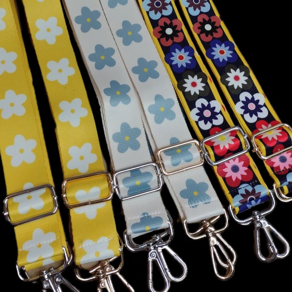 Daisy Guitar Purse Strap