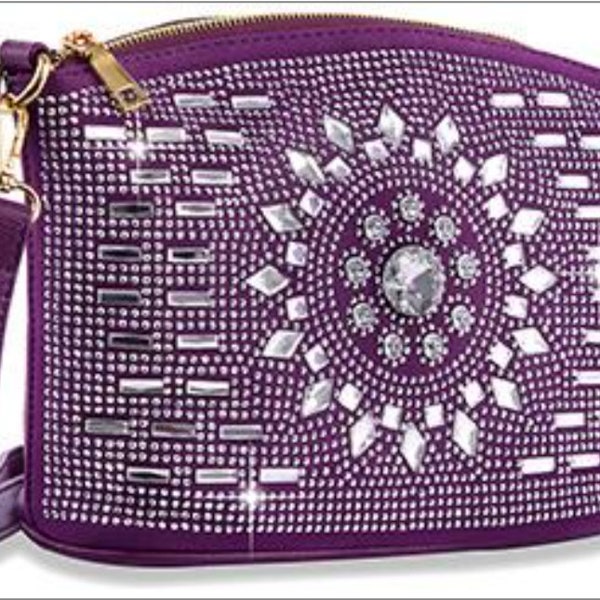 Rhinestone Purse Etsy