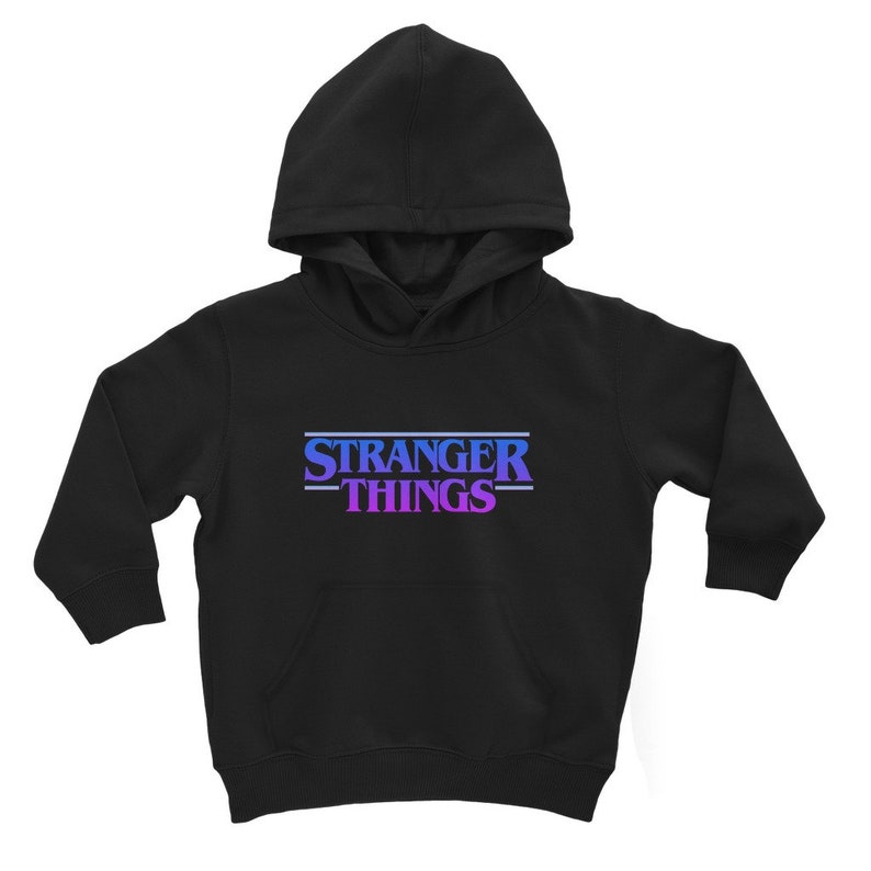 Stranger things Kids hoodie Stranger things hoodie Stranger | Etsy