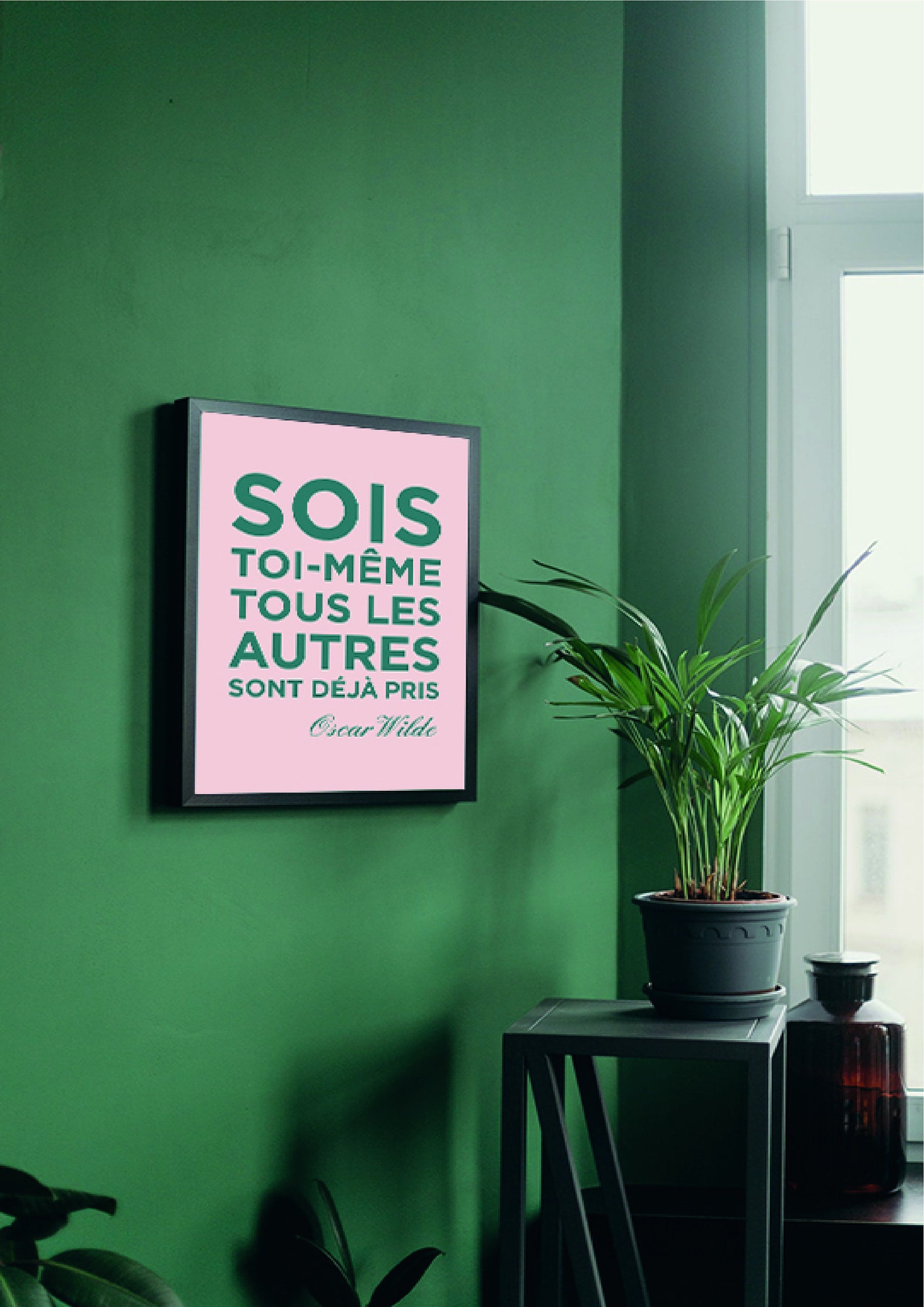 Sois toimeme Oscar Wilde. Poster fichier PDF à