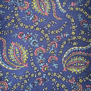 Liberty London Cotton Spandex Jersey Knit Fabric Soft Drapey Floral Print - Sold by the 1/4 Yard 18x27 inches