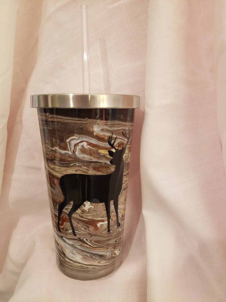 Deer and Beer Tumbler