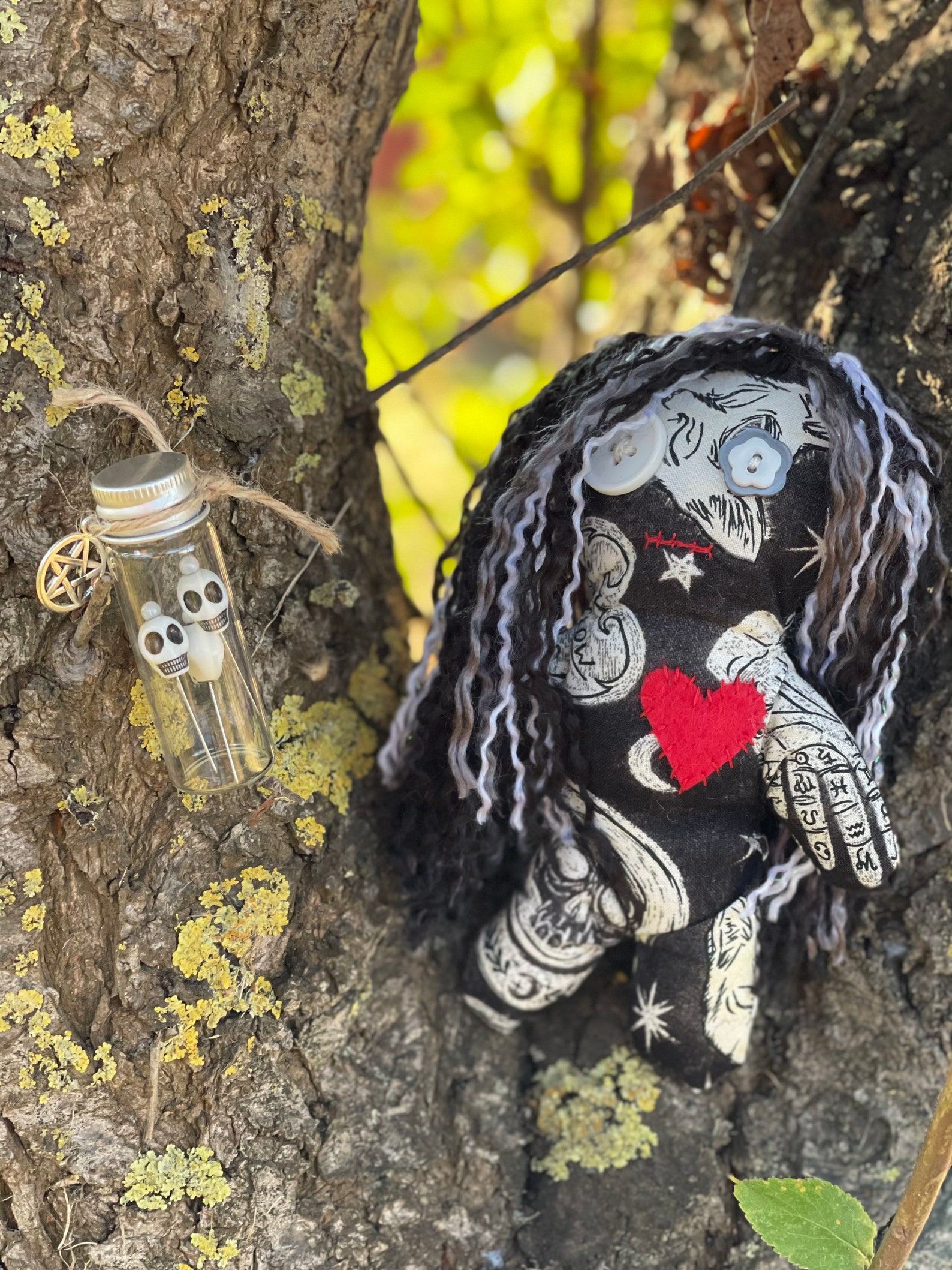 Voodoo Puppen Poppets Wicca Hexerei maßgeschneiderte Puppen Etsy