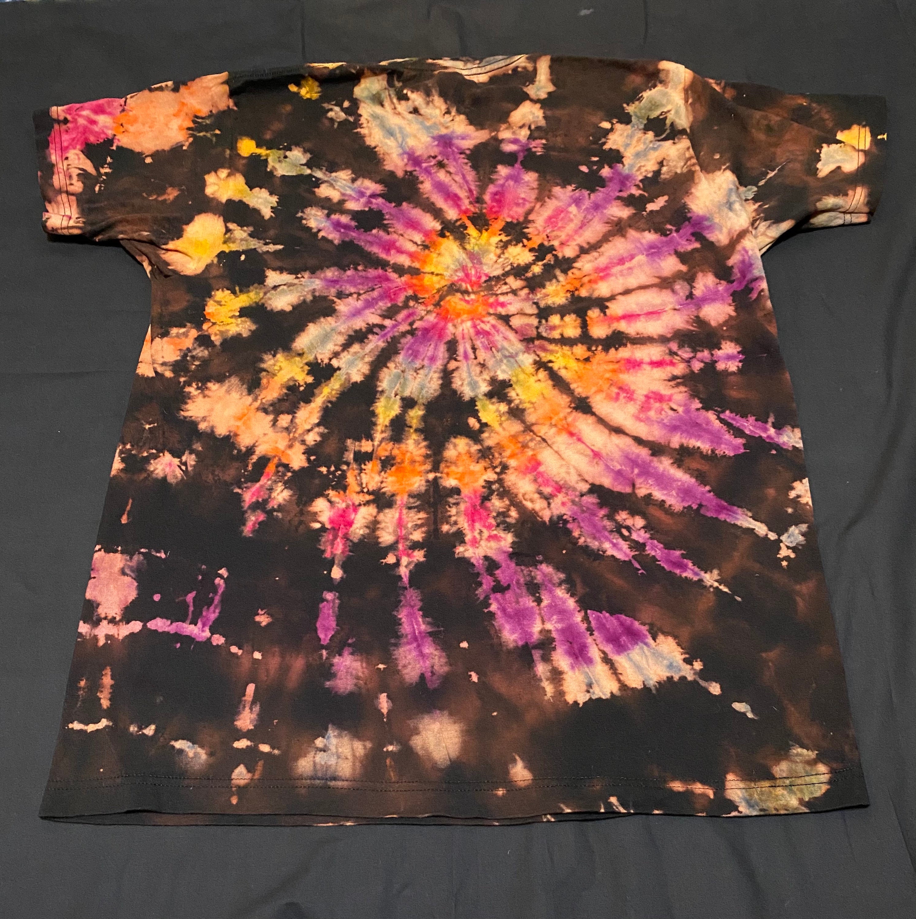 Bleach Dye Rainbow Swirl Tie Dye Etsy.de