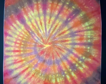 Tie dye swirl bandana with free shipping!