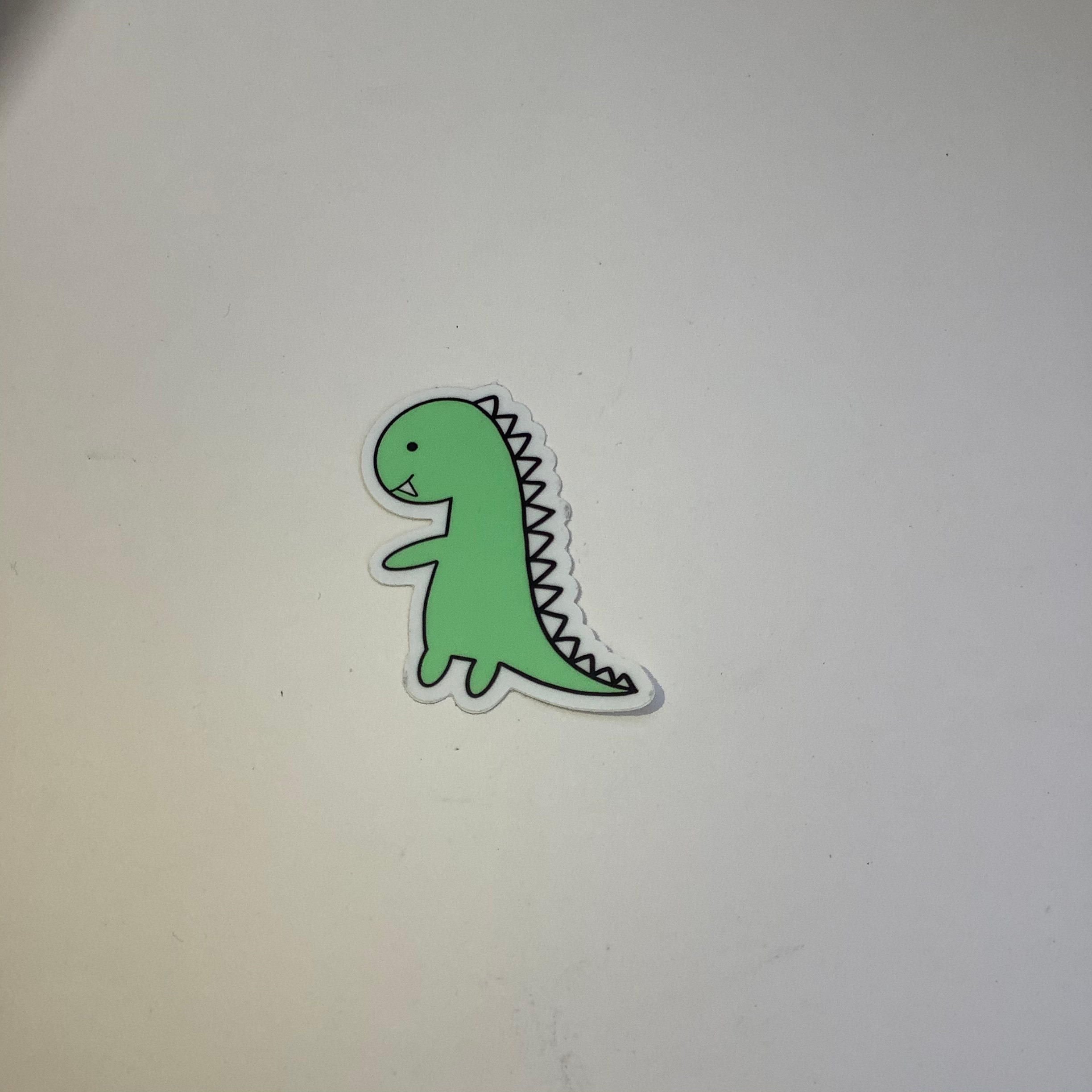 Rex the Dinosaur Sticker - Etsy