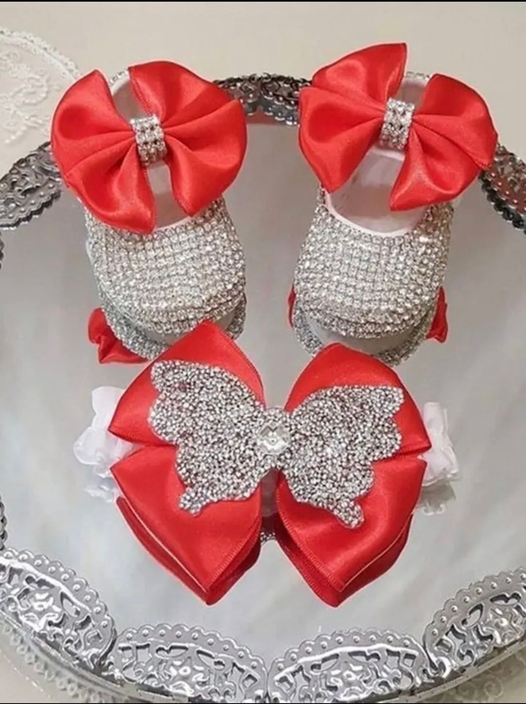 Newborn Baby Gift Set Baby Shoes Set Baby Shower Gift Etsy