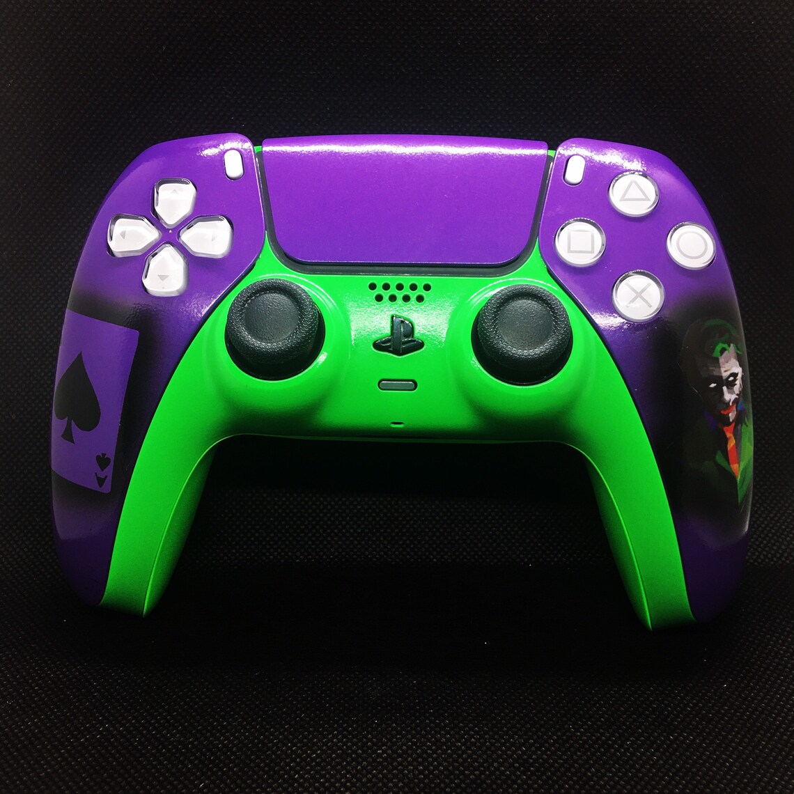 Controller PS5 personalizzato The Joker Edition. Etsy
