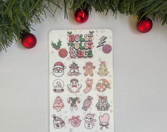Holly, Jolly Vibes - Christmas Savings Challenge - A6
