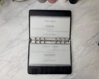 Custom A6 Vellum Inserts